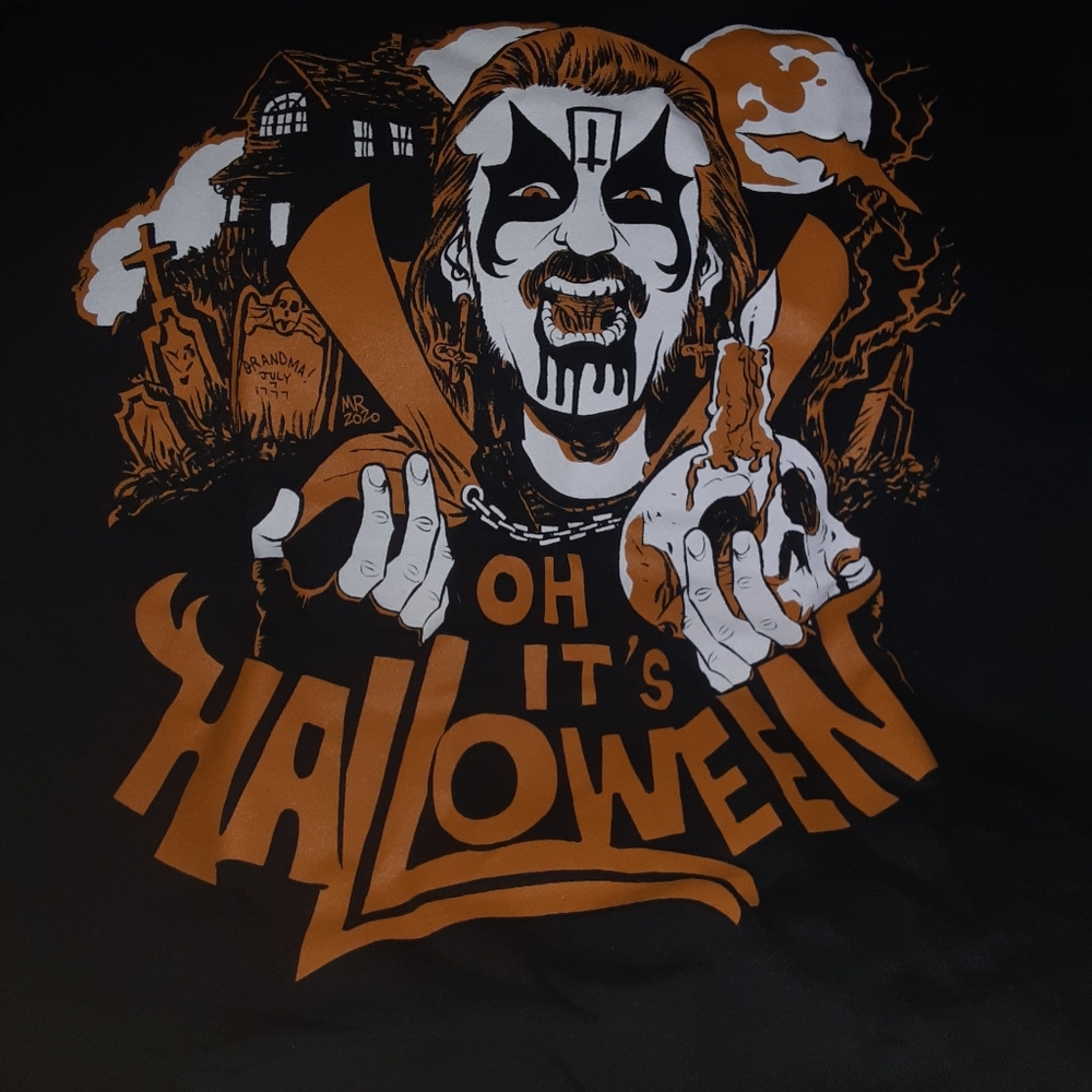 King Diamond Halloween Tshirt L